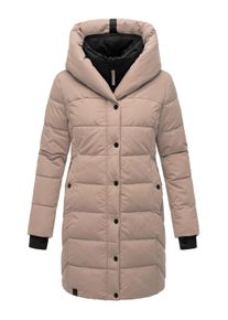 Steppmantel Navahoo "Steppmantel Knutschilein", Damen, Gr. XXL, grau (taupe grau), Obermaterial: 100% Polyester PES. Obermaterial: Futter: 100% Polyester PES. 100% Polyester PES., M&auml;ntel Steppmantel