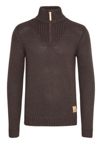 !Solid Troyer SOLID "Troyer SDPetro", Herren, Gr. M, braun (coffe b me), Obermaterial: 50% Baumwolle CO. 50% Polyacryl PAN., Pullover Troyer