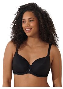 Schalen-BH LISCA "Schalen BH Alegra", Damen, Gr. 70, Cup G, schwarz, Obermaterial: 83% Polyamid PA. 17% Elasthan EL., BHs Schalen-BH