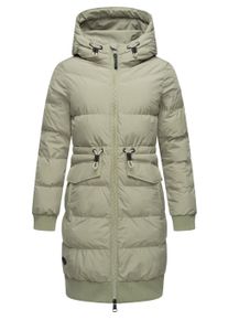 Steppmantel Ragwear "Steppmantel Briosh", Damen, Gr. M, gr&uuml;n (dusty olive), Obermaterial: 100% Polyester PES. Obermaterial: Futter: 100% Polyester PES. 100% Polyester PES., M&auml;ntel Steppmantel