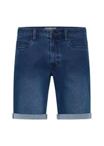 Jeansshorts Blend "Shorts BHZinor", Damen, Gr. 3XL, N-Gr, blau (denim dunkelblau), Obermaterial: 68% Baumwolle CO. 27% Polyester PES. 3% Viskose CV. 2% Elasthan EL., Jeans Jeansshorts