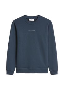 Marc O'Polo Sweatshirt MARC O'POLO DENIM "Sweatshirt Crew Neck, Print, Reg Fit 1er Pack", Herren, Gr. M, blau (dunkelblau (navy teal)), Obermaterial: 100% Baumwolle CO., Sweatshirts Sweatshirt