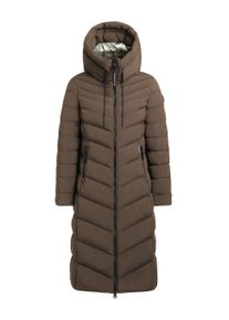 Steppmantel Khujo "Steppjacke Stoane2", Damen, Gr. L, gr&uuml;n (dull gr&uuml;n), Obermaterial: 100% Polyester PES. Obermaterial: Futter: 100% Nylon NY. 100% Polyester PES., M&auml;ntel Steppmantel