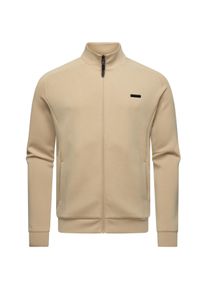 Sweatjacke Ragwear "Sweatjacke Vittom", Herren, Gr. XL, beige (sand), Obermaterial: 47% Modal CMD. 47% Polyester PES. 6% Elasthan EL., Sweatjacken Sweatjacke