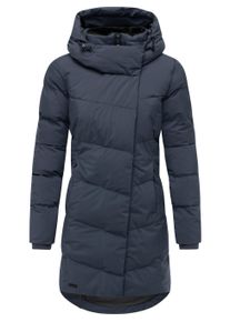 Wintermantel Ragwear "Wintermantel Pavla Soft YOUMODO", Damen, Gr. XXL, blau (navy), Obermaterial: 100% Polyester PES. Obermaterial: Futter: 100% Polyester PES. 100% Polyester PES., M&auml;ntel Wintermantel
