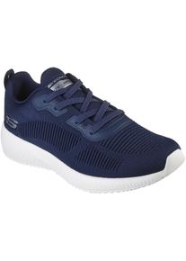 Wanderschuh Skechers "Squad", Herren, Gr. 40, blau (marineblau), Obermaterial: 100% Textilmaterial TEXMAT., Schuhe Wanderschuh