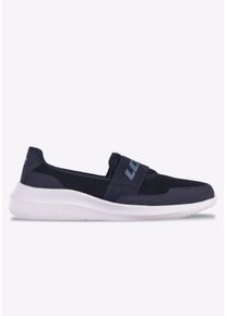 Slip-On Sneaker Lotto, Damen, Gr. 42, blau (navy, midblau), Synthetik, Textil, Schuhe Slip-On Sneaker, Slipper, Sommerschuhe