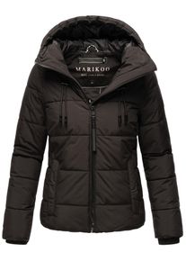 Winterjacke Marikoo "Marikoo Shimoaa XVI Damen Winter Steppjacke B977", Damen, Gr. S, schwarz, Obermaterial: 100% Polyester PES., Jacken Winterjacke