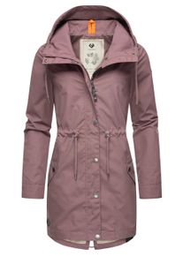 Parka Ragwear "Parka Canny", Damen, Gr. S, rosa (mauve24), Obermaterial: 65% Polyester PES. 35% Baumwolle CO., Jacken Parka