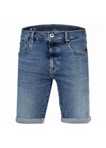 G-Star Raw Webhose G-STAR "Jeans 3301 Slim Short", Herren, Gr. 36, N-Gr, blau, Obermaterial: 94% Baumwolle CO. 4% Elastomultiester ELE. 2% Elasthan EL., Hosen Webhose