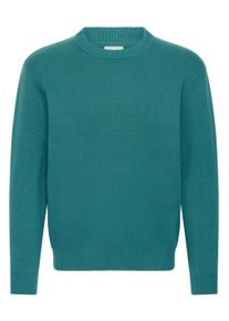 !Solid Strickfleece-Pullover SOLID "Strickpullover SDRYKER", Herren, Gr. S, gr&uuml;n (bayberry), Obermaterial: 100% Baumwolle CO., Pullover Strickfleece-Pullover