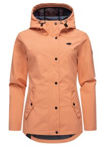 Softshelljacke Ragwear "Softshelljacke Margge Shell", Damen, Gr. XXL, orange (peach), Obermaterial: 100% Polyester PES. Obermaterial: Futter: 100% Polyester PES., Jacken Softshelljacke
