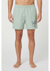 Badeshorts Chiemsee "Swim Shorts Jadeite", Herren, Gr. XL, N-Gr, jadeite, Obermaterial: 100% Baumwolle, Badehosen Badeshorts, sportliche Schnittform, bequeme Passform