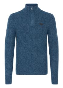Troyer Blend "Troyer BHMPatti", Herren, Gr. 3XL, blau (marineblaus melange), Obermaterial: 100% Polyacryl PAN., Pullover Troyer