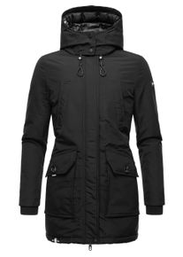 Winterjacke Navahoo "Winterjacke Blizzardstorm", Damen, Gr. L, schwarz, Obermaterial: 70% Baumwolle CO. 30% Nylon NY. Obermaterial: Futter: 100% Polyester PES. 100% Polyester PES., Jacken Winterjacke