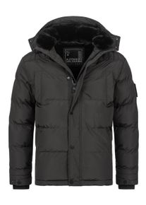 Winterjacke Alessandro Salvarini "A. Salvarini Herren Winterjacke AS326", Herren, Gr. 3XL, grau (dunkelgrau), Obermaterial: 100% Polyester PES., Jacken Winterjacke