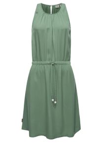 Blusenkleid Ragwear "Sommerkleid Sanai", Damen, Gr. L, N-Gr, gr&uuml;n (dunkelgr&uuml;n23), Obermaterial: 100% Viskose CV. Obermaterial: 100% Viskose CV., Kleider Blusenkleid