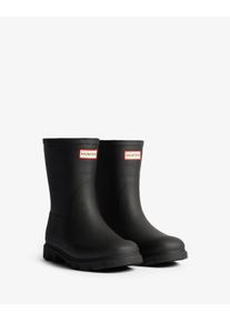 Gummistiefel Hunter "UNISEX DOWNPOUR SHORT INSULATED BOOT", Damen, Gr. 41, schwarz, Synthetik, Schuhe Gummistiefel, wasserdichte Winterschuhe, Snowboots, gef&uuml;ttert