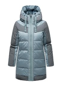 Steppjacke Navahoo "Steppjacke Samtk&auml;tzchen", Damen, Gr. M, blau (powder blau), Obermaterial: 100% Polyester PES. Obermaterial: Futter: 100% Polyester PES. 100% Polyester PES., Jacken Steppjacke