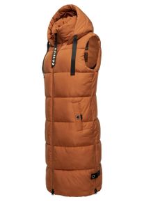Steppweste Navahoo "Steppweste Schnuffelchen", Damen, Gr. S, braun (rusty cinnamon), Obermaterial: 100% Polyester PES. Futter: 100% Polyester PES. 100% Polyester PES., Westen Steppweste