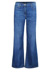 Relaxhose Betty Barclay "Casual-Hose mit Waschung", Damen, Gr. 46, EURO, blau, Obermaterial: 50% Baumwolle CO. 40% Lyocell CLY. 10% Modal CMD., Hosen Relaxhose