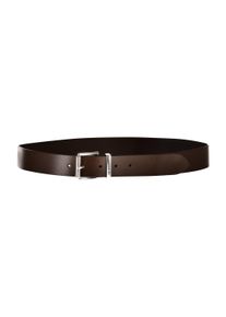 H&uuml;ftg&uuml;rtel Gant "G&uuml;rtel LOGO LEATHER BELT 1er Pack", Herren, Gr. 100, braun (dunkelbraun), Obermaterial: 100% Rindveloursleder CVL., G&uuml;rtel H&uuml;ftg&uuml;rtel