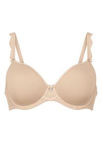 T-Shirt-BH Anita "B&uuml;gel BH Selma", Damen, Gr. 95, Cup E, beige (desert), Stoff, Obermaterial: 58% Polyester PES. 30% Polyamid PA. 12% Elasthan EL., BHs T-Shirt-BH
