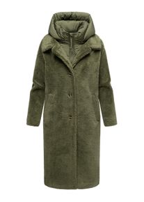 Wintermantel Navahoo "Wintermantel Teddyzauber 14", Damen, Gr. 3XL, gr&uuml;n (olive leaf), Obermaterial: 100% Polyester PES. Obermaterial: Futter: 100% Polyester PES. 100% Polyester PES., M&auml;ntel Wintermantel