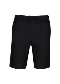 Bermudas Gant "Bermuda-Shorts REGULAR LINEN SHORTS 1er Pack", Damen, Gr. M, N-Gr, schwarz, Obermaterial: 100% Leinen LI., Hosen Bermudas