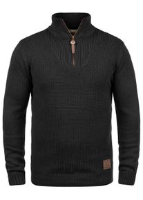 !Solid Troyer SOLID "Troyer SDTommy", Herren, Gr. XL, schwarz, Obermaterial: 50% Baumwolle CO. 50% Polyacryl PAN., Pullover Troyer