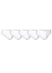 JBS of Denmark Slip JBS "Slip 5er Pack", Herren, Gr. XL, wei&szlig;, Obermaterial: 100% Baumwolle CO., Unterhosen Slip