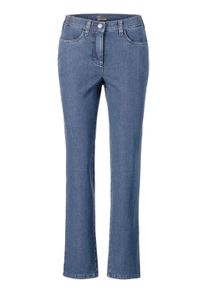 Regular-fit-Jeans GOLDNER "Klassische Jeanshose ANNA", Damen, Gr. 46, N-Gr, blau (hellblau), Obermaterial: 78% Baumwolle CO. 20% Polyester PES. 2% Elasthan EL., Jeans Regular-fit-Jeans