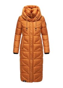 Steppmantel Navahoo "Steppmantel Waffelchen", Damen, Gr. S, braun (rusty cinnamon), Obermaterial: 100% Polyester PES. Obermaterial: Futter: 100% Polyester PES. 100% Polyester PES., M&auml;ntel Steppmantel