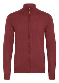 Strickjacke Blend "Strickjacke BHNorman", Herren, Gr. L, rot (andorra rot), Obermaterial: 50% Baumwolle CO. 50% Polyacryl PAN., Strickjacken Strickjacke