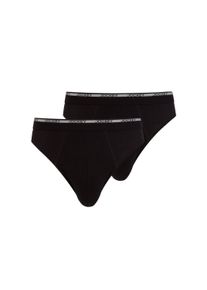 Slip Jockey "Slip Modern Classic Brief 2er Pack", Herren, Gr. L, schwarz, Obermaterial: 100% Baumwolle CO., Unterhosen Slip