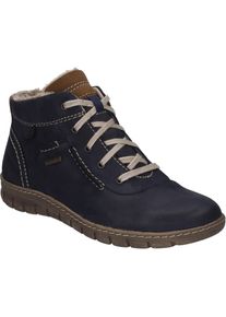 Stiefelette Josef Seibel "Steffi 53, ocean-kombi", Damen, Gr. 40, blau (ocean, kombi), Obermaterial: 100% Rindsleder Leather cow., Schuhe Stiefelette