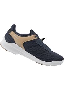Fahrradschuh Shimano "City-/Touring- Fahrradschuhe EX300, Navy", Herren, Gr. 39, blau (dunkelblau), Obermaterial: 100% Synthetik synthetic., Schuhe Fahrradschuh