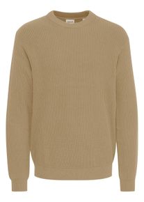 !Solid Strickfleece-Pullover SOLID "Strickpullover SDGia", Herren, Gr. XL, braun (starfish), Obermaterial: 100% Baumwolle CO., Pullover Strickfleece-Pullover