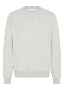 Longpullover Blend "Sweater BHKusal", Herren, Gr. XL, grau (stone mix), Obermaterial: 60% Baumwolle CO. 40% Polyester PES., Pullover Longpullover