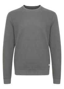 Longpullover Blend "Sweatshirt BHChristo", Herren, Gr. 3XL, grau (iron gate), Obermaterial: 57% Baumwolle CO. 43% Polyester PES., Sweatshirts Longpullover
