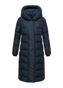 Steppmantel Navahoo "Steppmantel Engelsfeder XIV", Damen, Gr. XS, blau (navy), Obermaterial: 100% Polyester PES. Obermaterial: Futter: 100% Polyester PES. 100% Polyester PES., M&auml;ntel Steppmantel