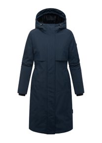 Wintermantel Navahoo "Wintermantel Eismelodie 14", Damen, Gr. S, blau (navy), Obermaterial: 100% Polyester PES. Obermaterial: Futter: 100% Polyester PES. 100% Polyester PES., M&auml;ntel Wintermantel