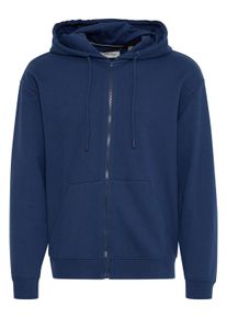 Sweatjacke Blend "Sweatjacke BHBrody", Damen, Gr. XXL, blau (marineblaus), Obermaterial: 60% Baumwolle CO. 40% Polyester PES., Sweatjacken Sweatjacke
