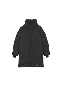 Steppjacke Color Kids "Steppjacke COJr. Jacket/West - Quilt - long", M&auml;dchen, Gr. 116, schwarz (phantom), Obermaterial: 100% Polyester PES., regular fit, Jacken Steppjacke