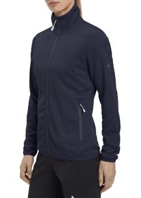 Fleecejacke McKINLEY "DA.-UNTERJACKE ROTO III W", Damen, Gr. 40, melange, navy, Fleece, Obermaterial: 100% Polyester, unifarben, figurumspielend h&uuml;ftbedeckend, eingefasste Kante, Jacken Fleecejacke, mit Stehkragen, Rei&szlig;verschlusstaschen