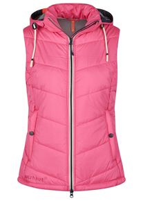 Pl&uuml;schweste SALZHAUT "Weste THEIN", Damen, Gr. M, rosa (blossom), Obermaterial: 100% Polyester PES., Westen Pl&uuml;schweste