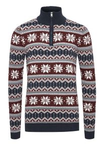 !Solid Troyer SOLID "Troyer SDWinoldo", Herren, Gr. L, blau (insignia blau), Obermaterial: 100% Baumwolle CO., normal, Pullover Troyer