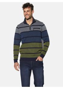 Sweatshirt Babista "Sweatshirt HAMAR", Herren, Gr. XL, blau (dunkelblau gestreift), Obermaterial: 62% Baumwolle CO. 38% Polyester COOLMAX PES(Coolmax)., Sweatshirts Sweatshirt