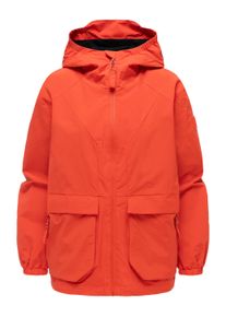 Outdoorjacke Navahoo "Outdoorjacke Donnerwetter 14", Damen, Gr. XXL, orange (spicy orange), Obermaterial: 100% Nylon NY., l&auml;ssig geschnitten, hoch geschlossener Ausschnitt, Windstopperb&uuml;ndchen, Jacken Outdoorjacke, &Uuml;bergangsjacke mit doppelten Au&szlig;entaschen