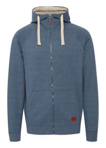 Kapuzensweatjacke Blend "Kapuzensweatjacke BHSpeedy", Herren, Gr. M, blau (ensign blau), Obermaterial: 70% Baumwolle CO. 30% Polyester PES., Sweatjacken Kapuzensweatjacke